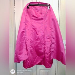 May Queen Strapless Pink Dress